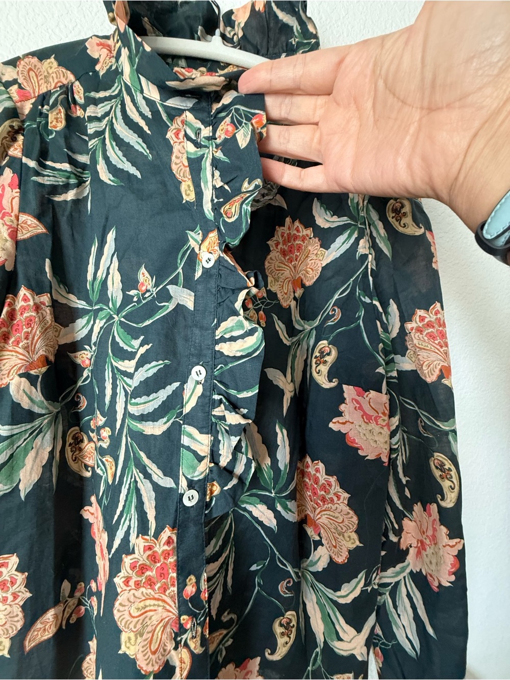 Sezane Chlo Shirt (size 42) - Picture 6 of 9